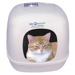 Coming Soon... Kitty Kamode - Odor-Free & Germ Free Litter Box!